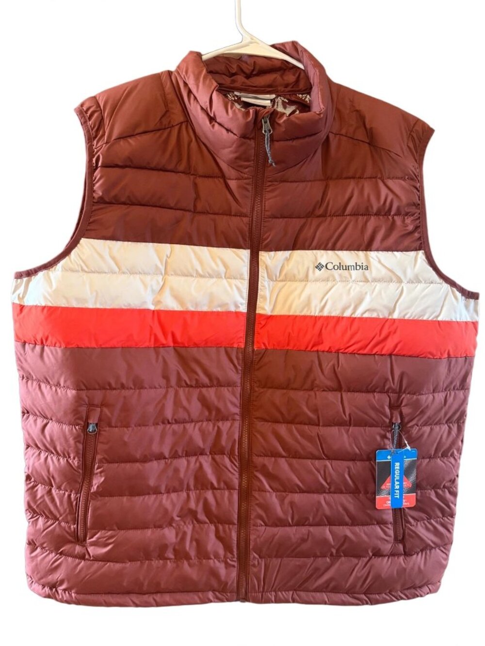 Columbia Men's Powder Lite II Vest w/Omni Heat Reflective Lining Size XL